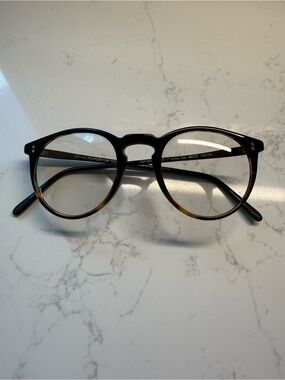 Oliver Peoples O’Malley Tortoiseshell Blue Light Glasses